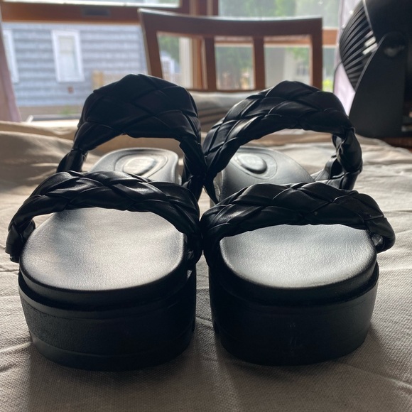 Forever 21 Braided Platform Sandals Size 9 - Picture 4 of 6